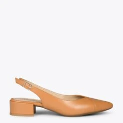 HEAVEN – Slingback à Bout Fin CAMEL