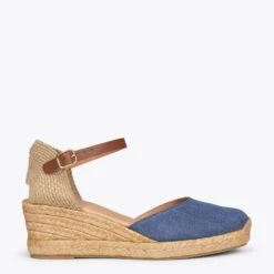 ALTEA - Espadrilles à Talon Moyen JEANS