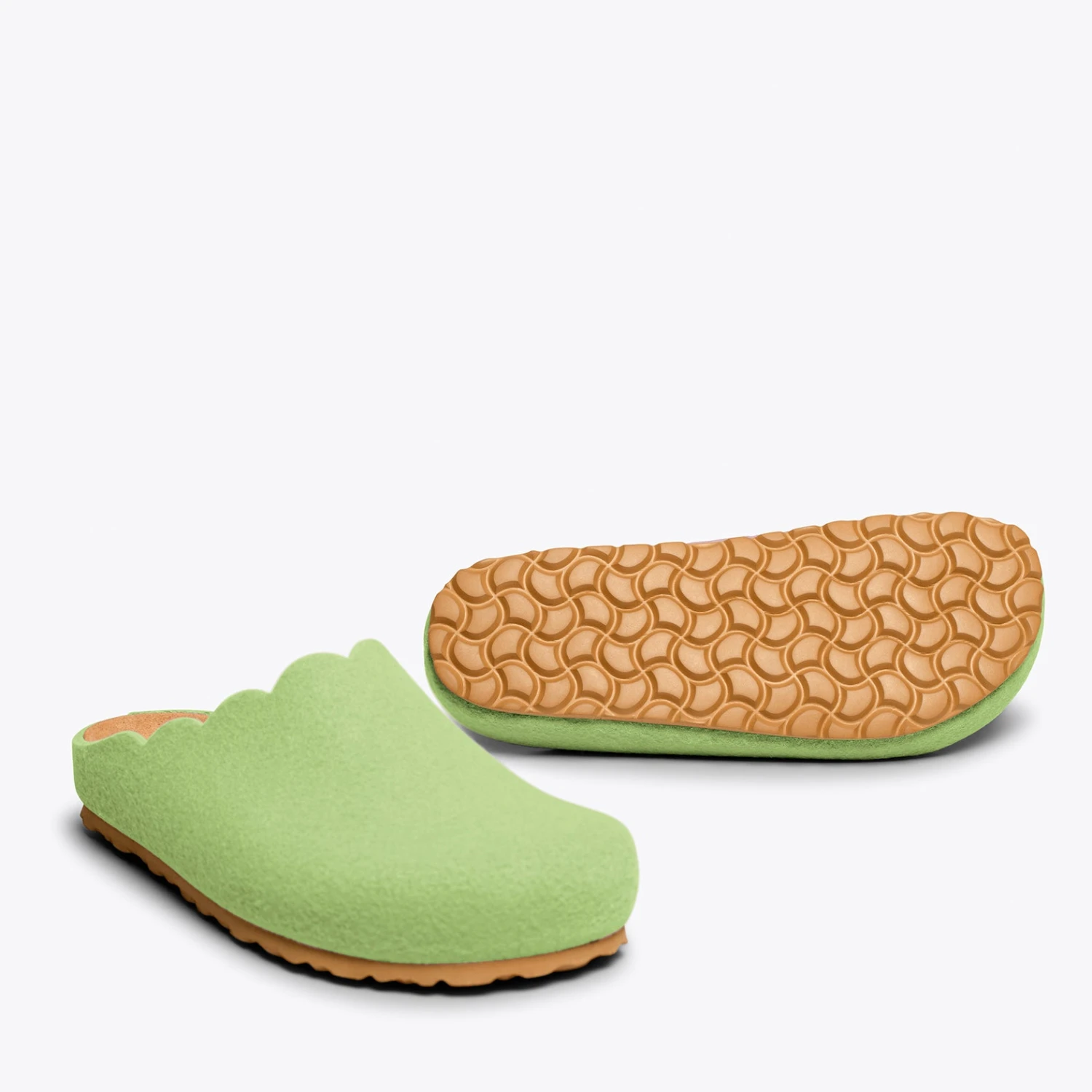 SWEET HOME – Pantoufles Pour Femme VERT – Image 5