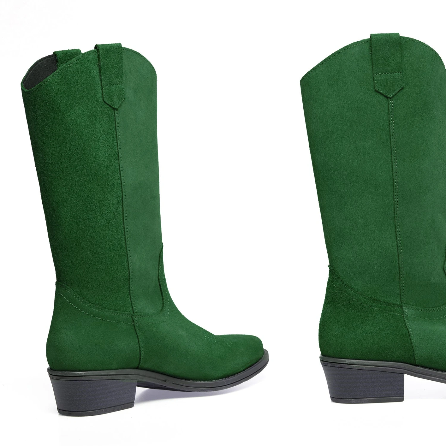 TEXANE - Bottes Cowboy Pour Femme VERT – Image 5