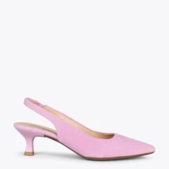 URBAN KITTEN Talon Ouvert – Chaussures à Talon évasé ROSE