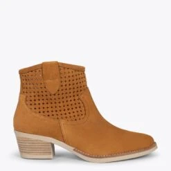 HOUSTON –Bottines Western CAMEL