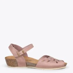 ALOE – Sandales Compensées Bio NUDE