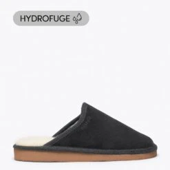 DREAM HOME- Pantoufle GRIS Avec Laine