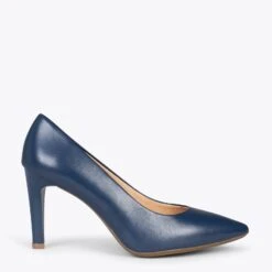 GLAM – Chaussures élégantes à Talon Haut BLEU MARINE