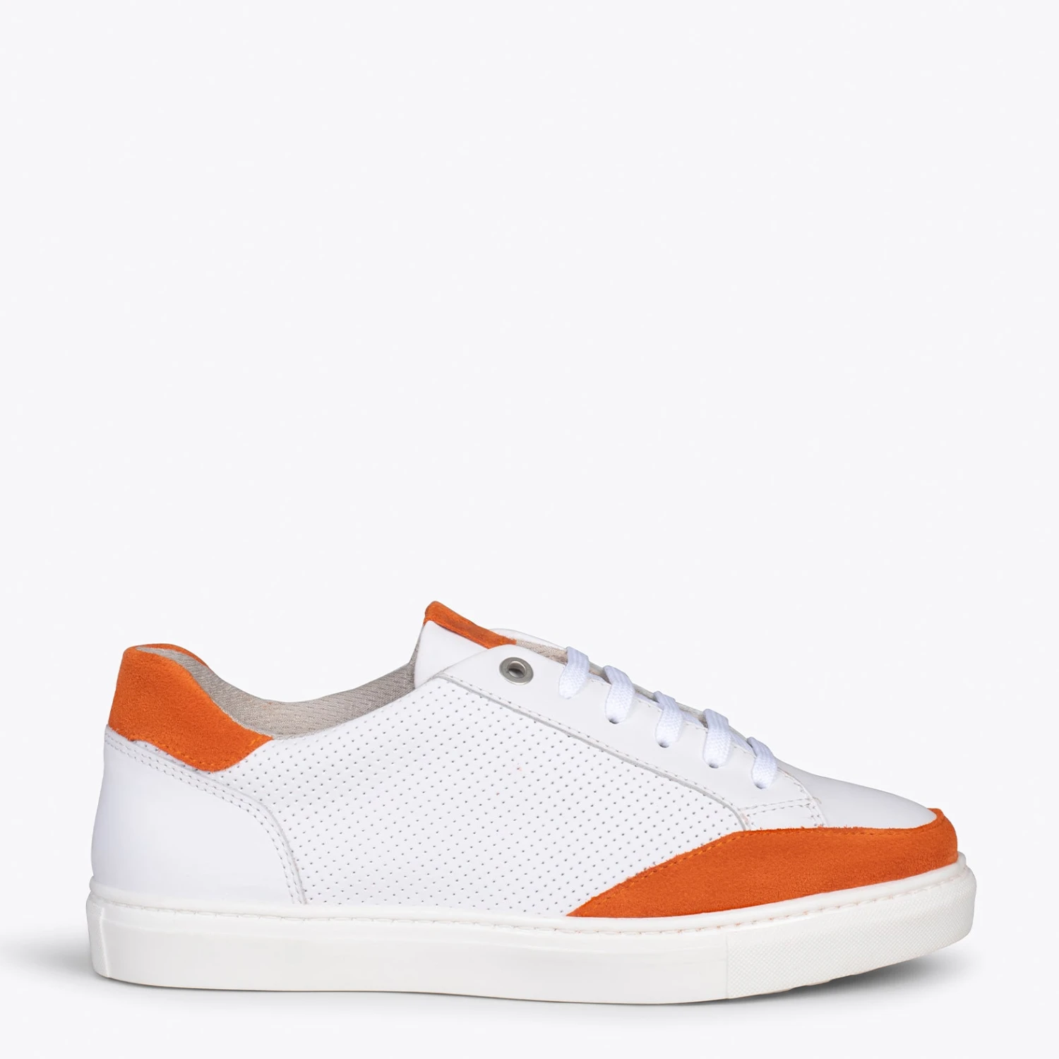 SNEAKER MIL PUNTOS – Tennis Casual Pour Femme ORANGE