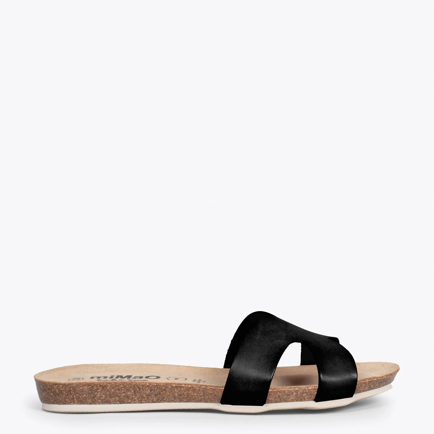 SUMMER – Mules NOIR BIO