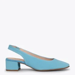 LADY - Chaussures BLEU Talon Ouvert
