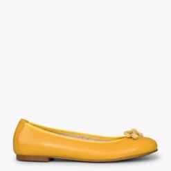 BALLET - Ballerines Pour Femmes JAUNE