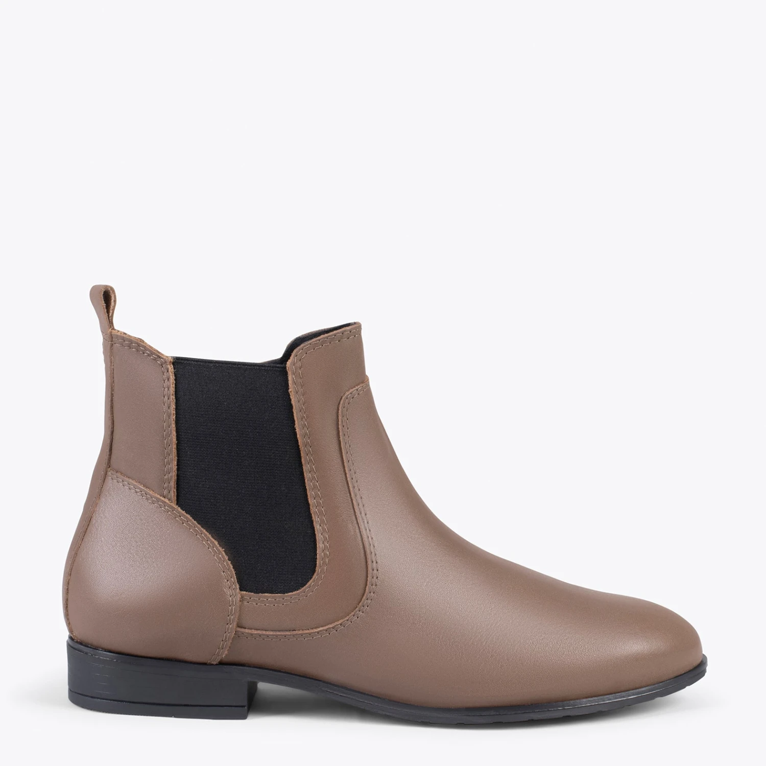 BRIGHTON – Bottines Plates Pour Femme TAUPE