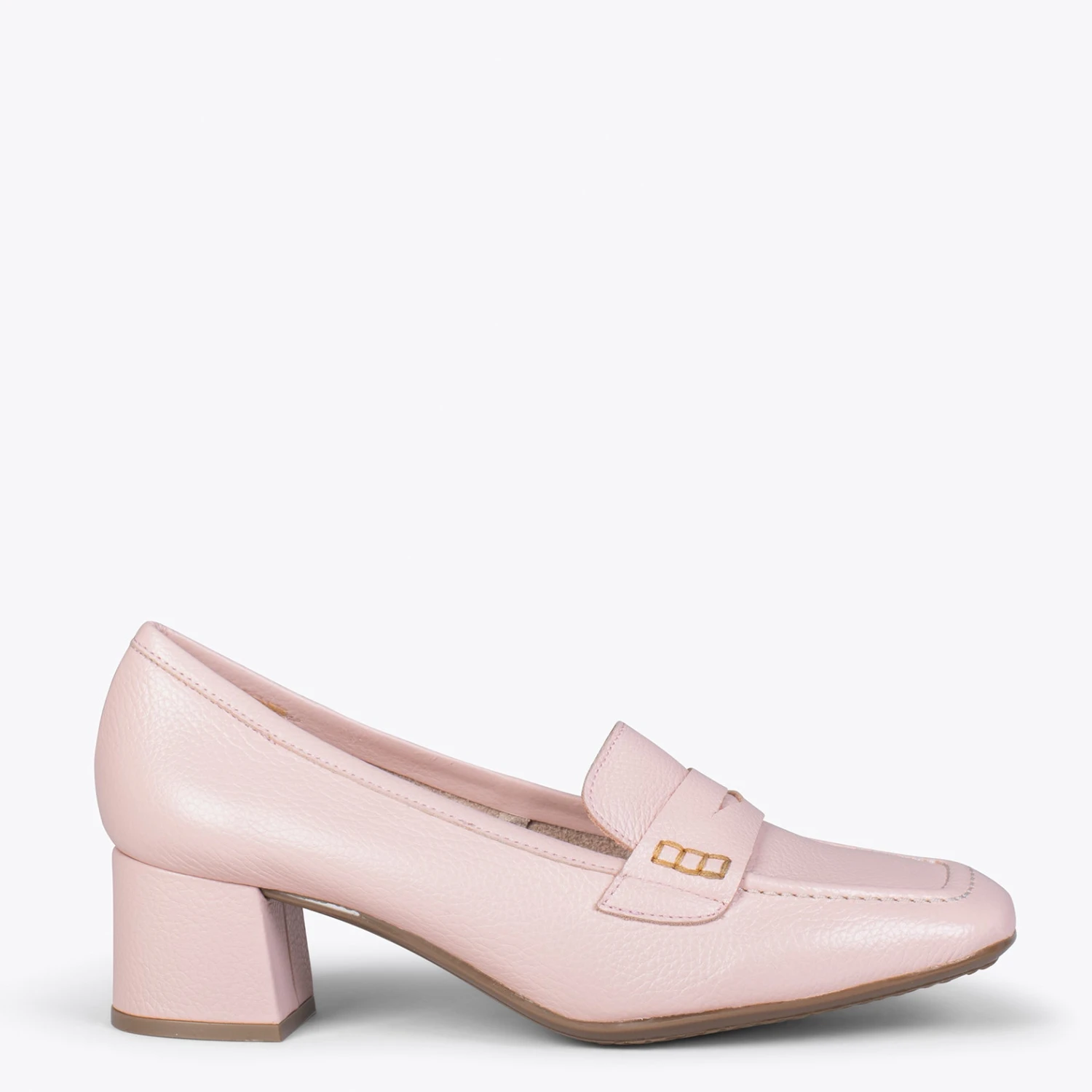 ANTIFAZ – Mocassins Avec Masque à Talon Pour Femme ROSE