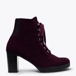 LACETS - Botte à Lacets BORDEAUX Avec Talon