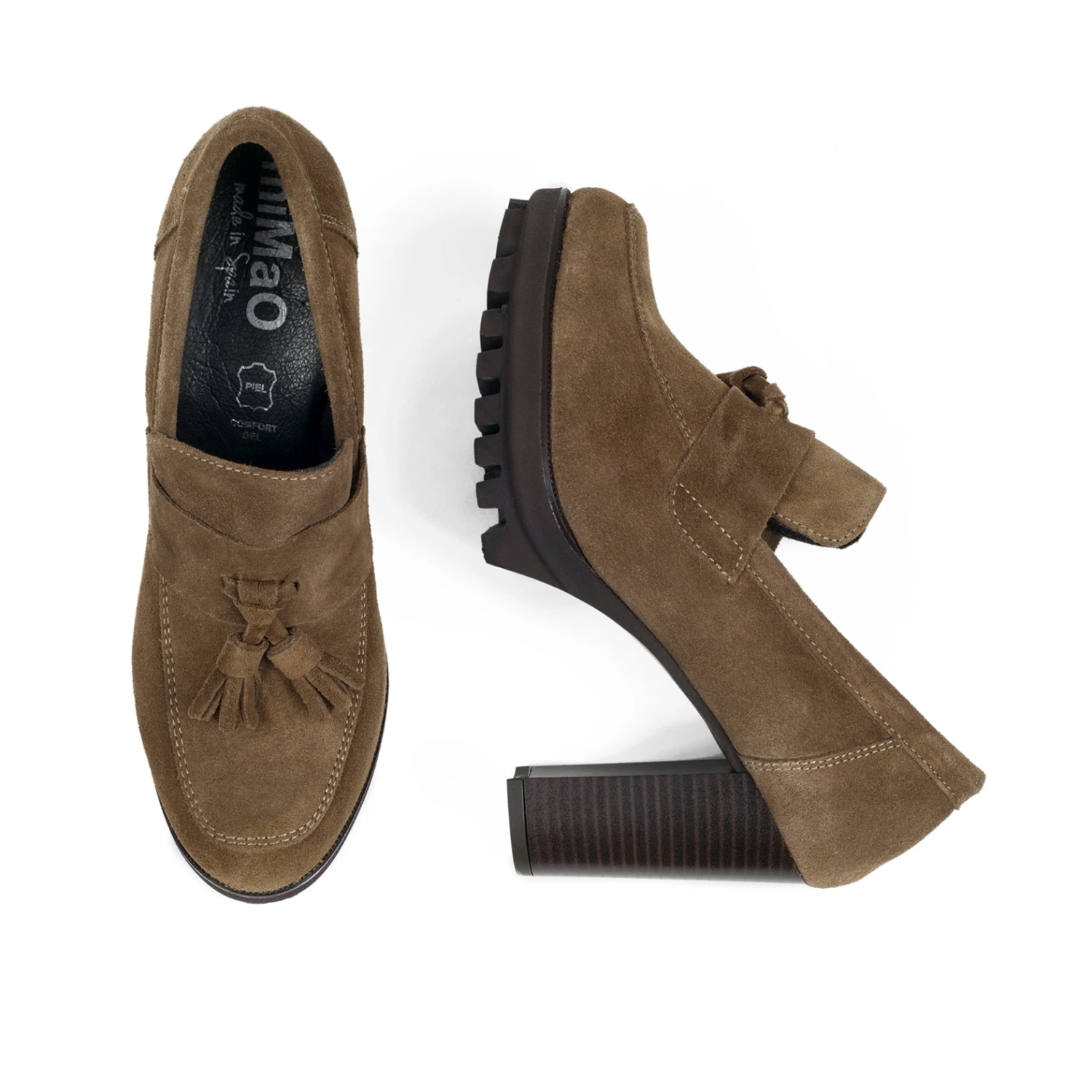 TREND - Chaussure à Franges VISON – Image 2