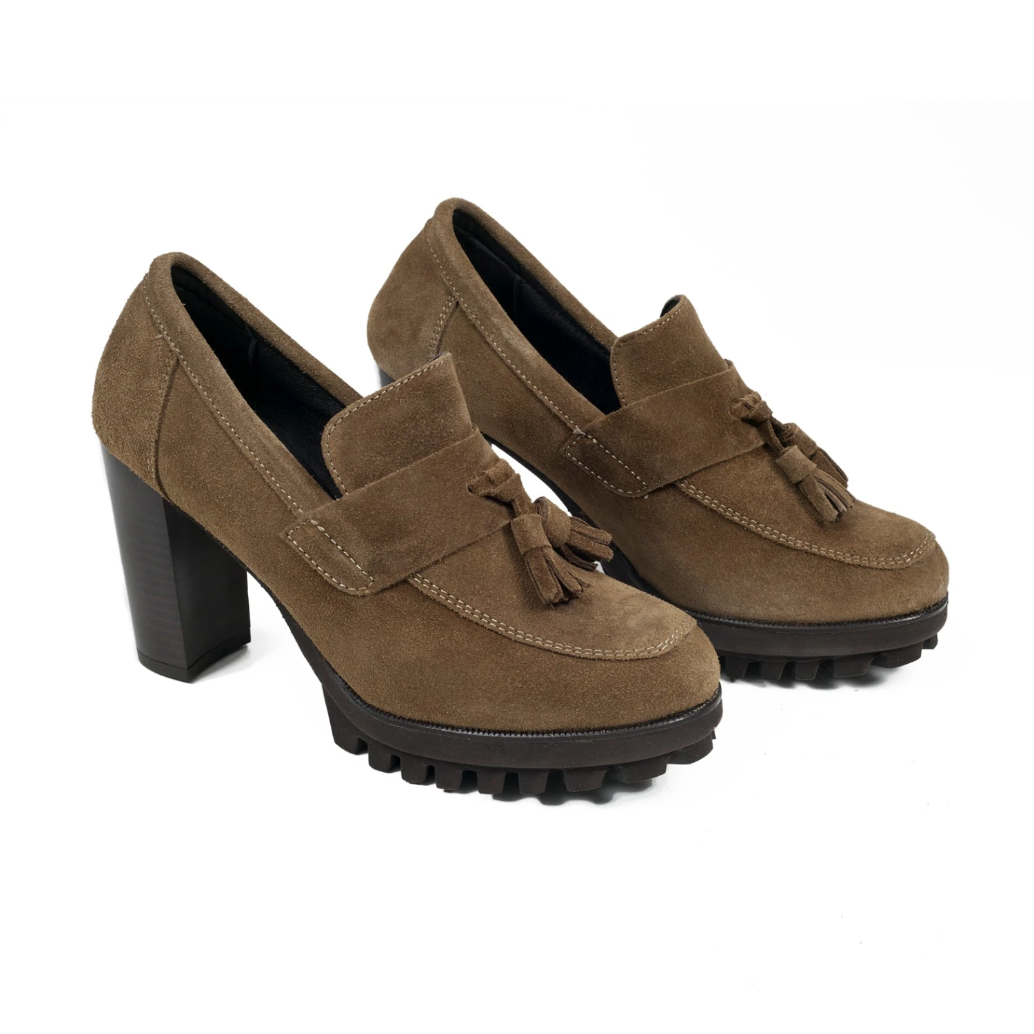 TREND - Chaussure à Franges VISON – Image 3