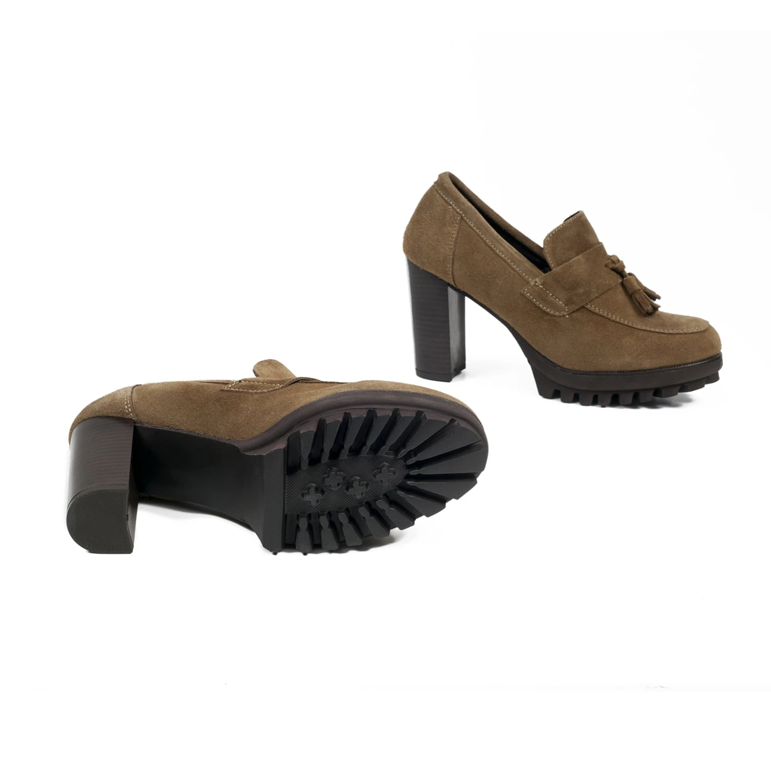 TREND - Chaussure à Franges VISON – Image 4